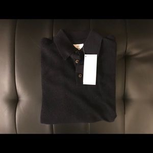 TUMI Alpaca Navy Men’s Long Sleeve Sweater NWT